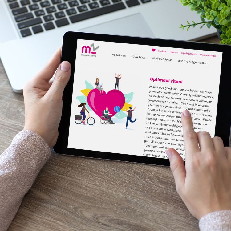 Employer branding op recruitment website